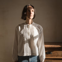 Blouse plissée Henriette