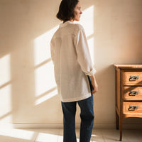 Chemise cache-coeur asymétrique Hortense