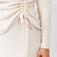 EEDIT drawstring knit top & dress