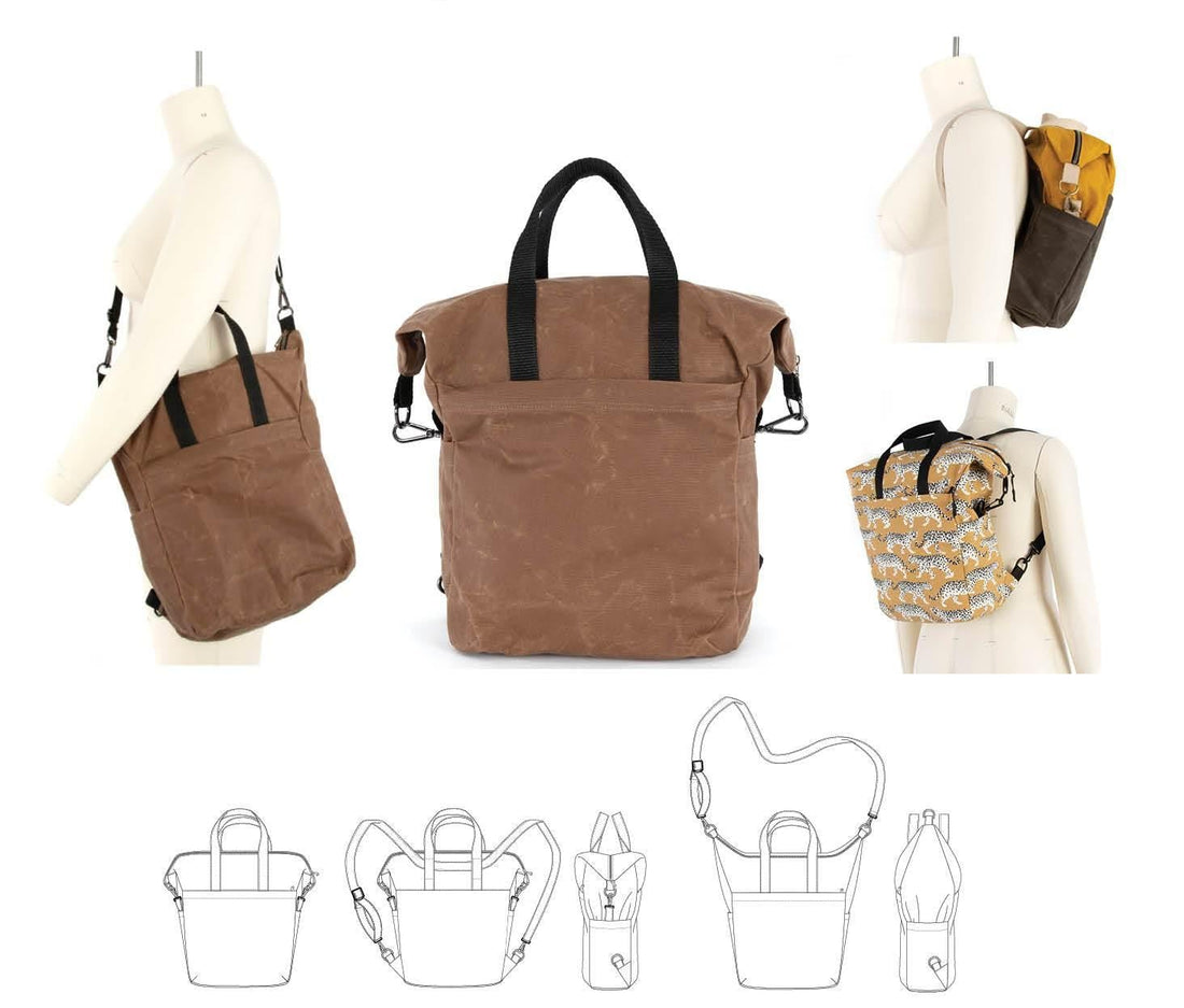 2021 // GALAXIE 5 - 3-in-1 Convertible backpack - Jalie