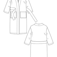 LAHJA unisex dressing gown
