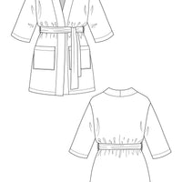 LAHJA unisex dressing gown