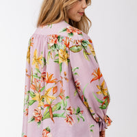LIIA gathered blouse