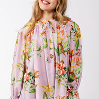 LIIA gathered blouse