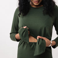 LYYTI tie front mini & maxi dress