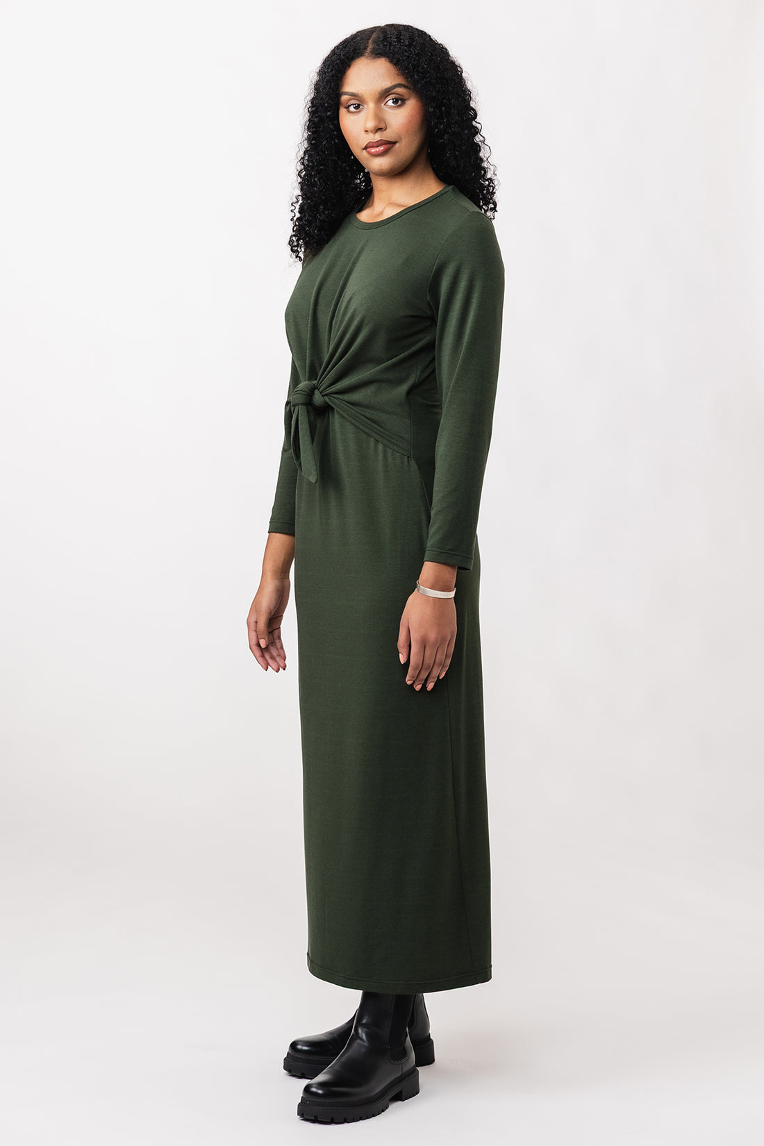 LYYTI tie front mini & maxi dress