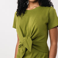 LYYTI tie front mini & maxi dress