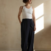 Pantalon tailleur portefeuille Hugo