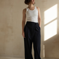 Pantalon tailleur portefeuille Hugo