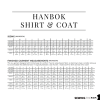 PDF Hanbok Shirt and Coat Pattern - Sewing Therapy
