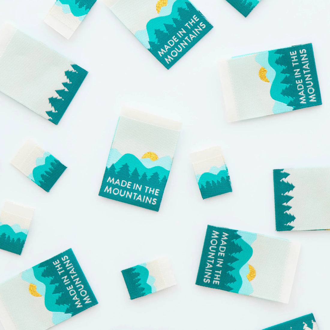 Sarah Hearts - Sewing Labels - Made In The Mountains