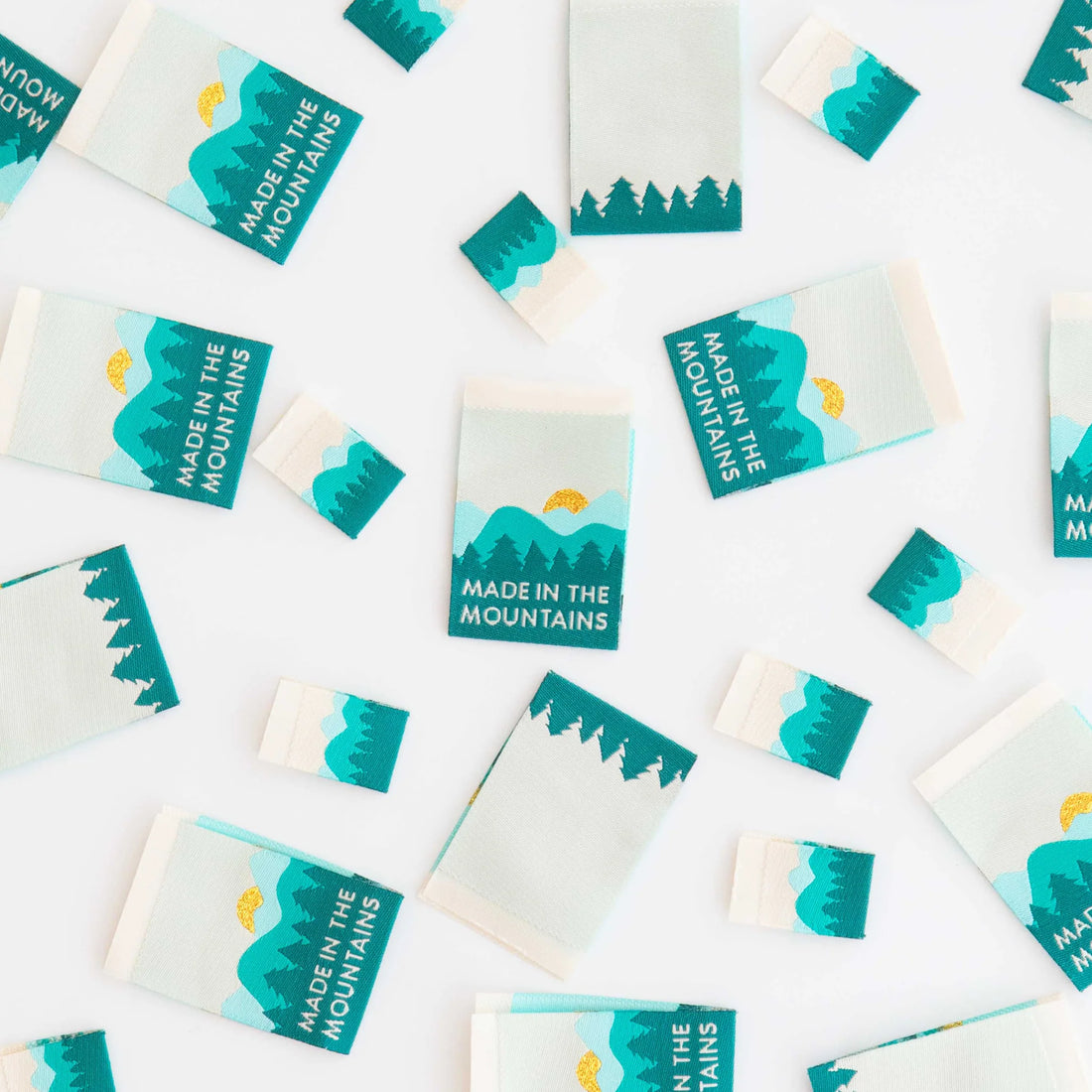 Sarah Hearts - Sewing Labels - Made In The Mountains