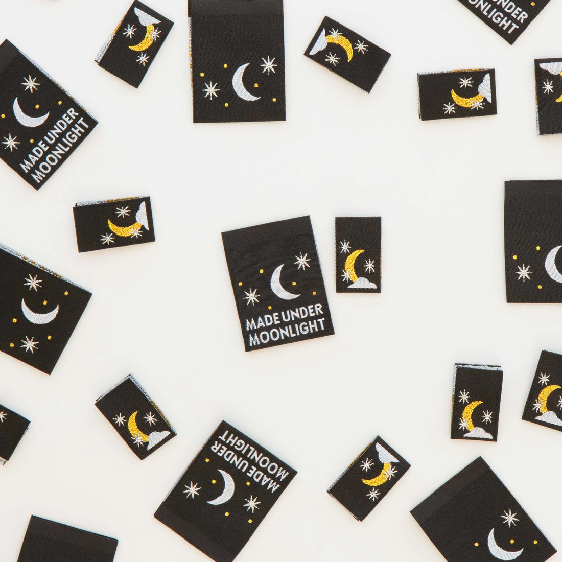 Sarah Hearts - Sewing Labels - Made Under Moonlight