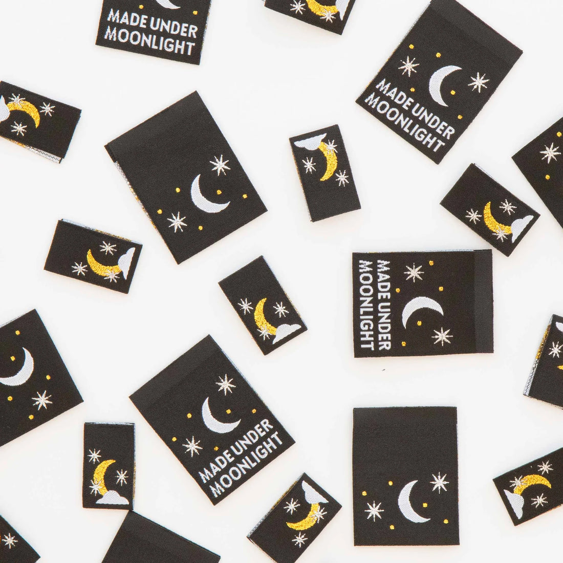 Sarah Hearts - Sewing Labels - Made Under Moonlight