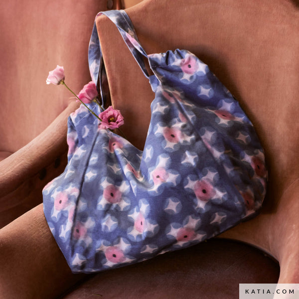 Katia - Cotton - Canvas 8oz Print - Shibori Roses