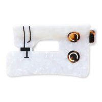 Sarah Hearts - Hair Claw Clip - Sewing Machine