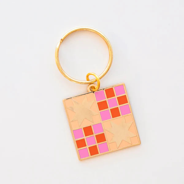 Sarah Hearts - Keychain - Then Came June Campfire Glow – RICK RACK Textiles