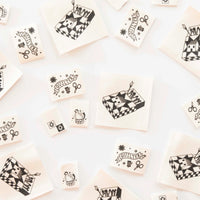 Sarah Hearts - Sewing Labels - Toad and Sew Quilty