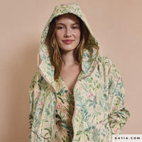 Katia - Windbreaker Print - Cocoa Fruit Palm