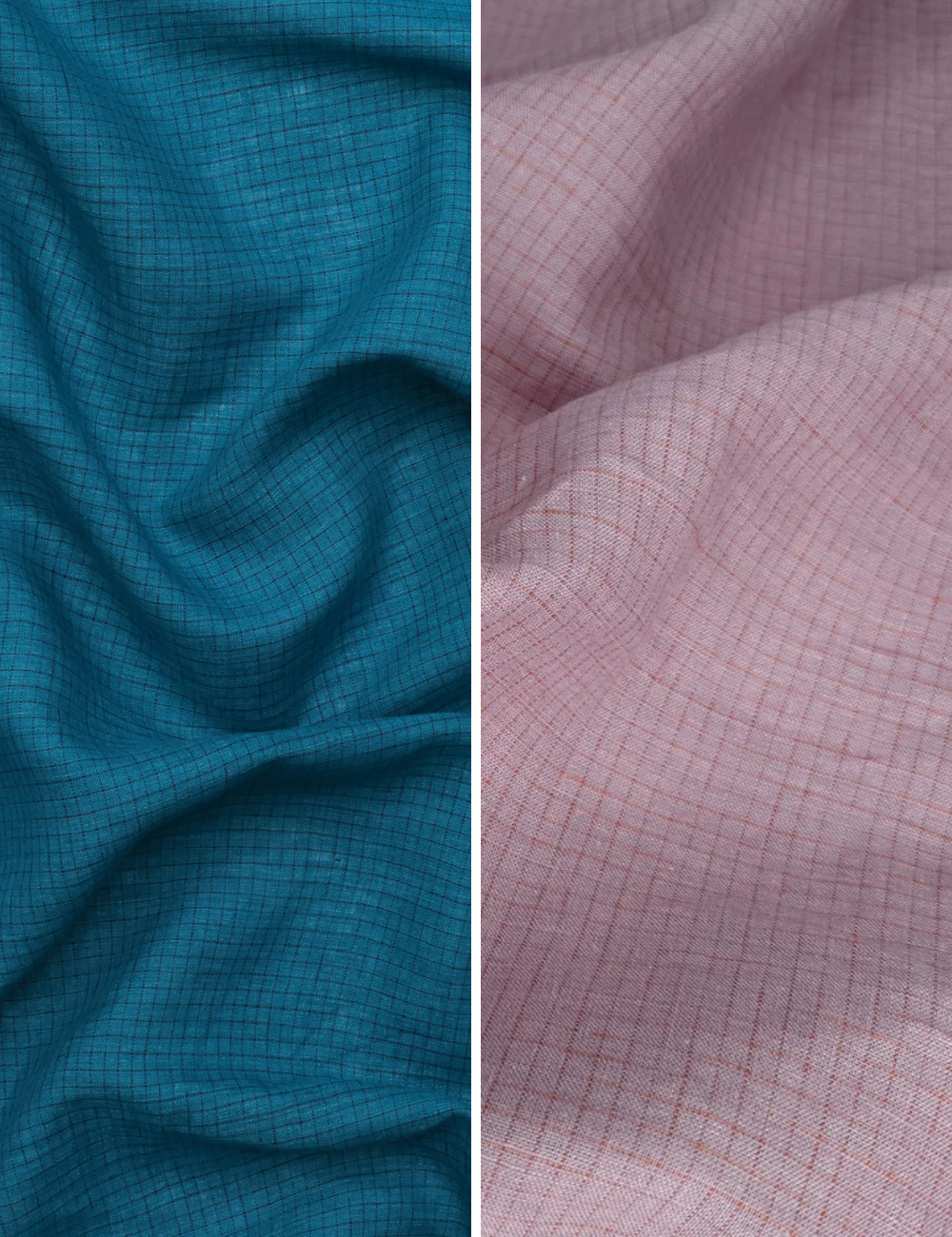 Linen Blend - Utopia - Check - Assorted
