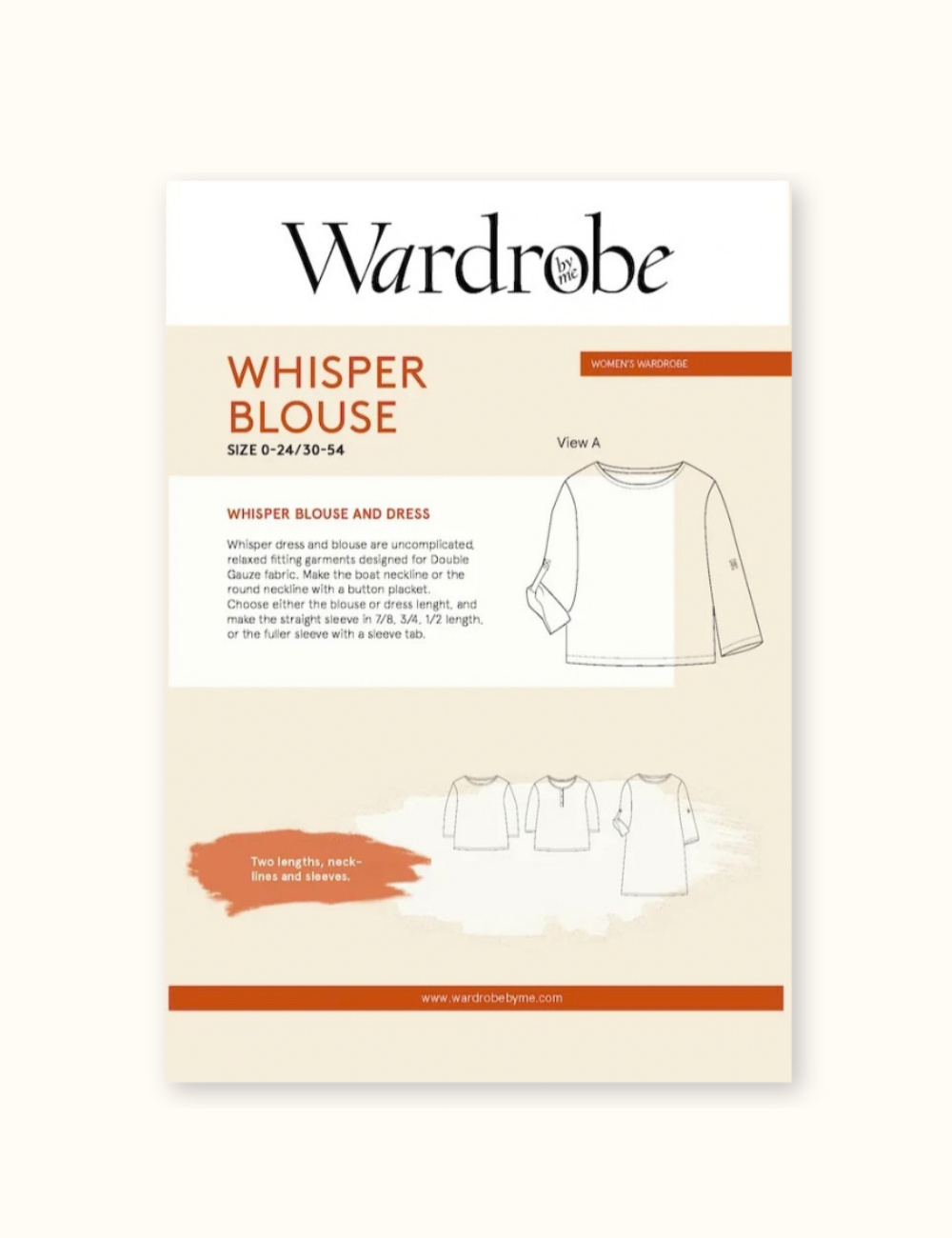 Wardrobe By Me - Whisper Blouse