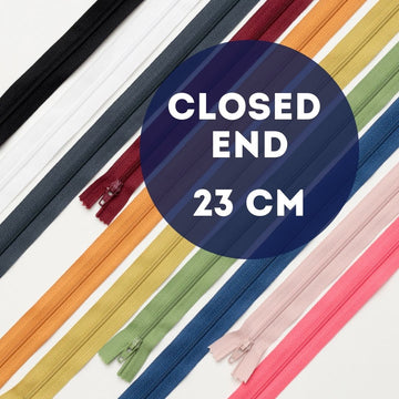 COSTUMAKERS - Closed End Zipper - 23cm - Assorted