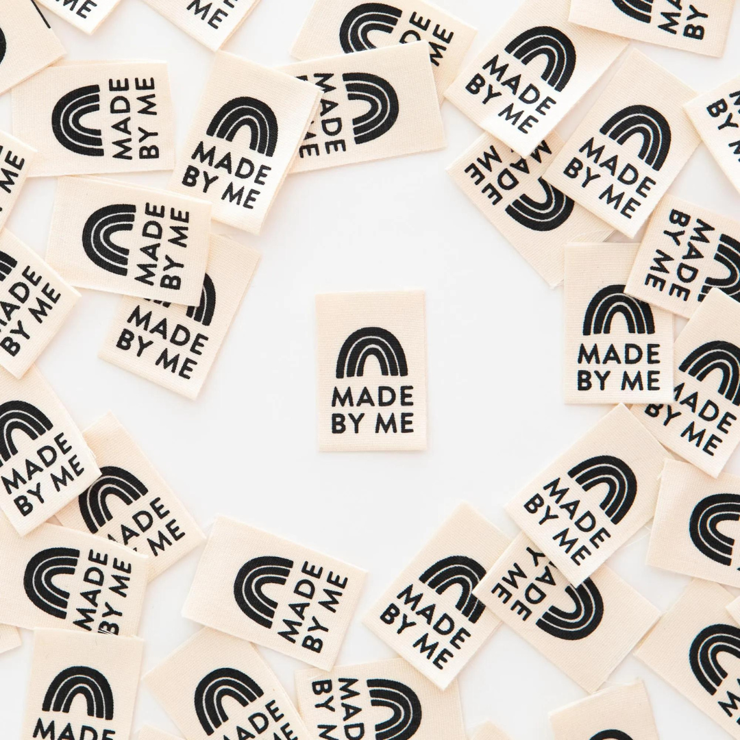 Sarah Hearts - Sewing Labels - Made By Me