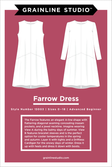 Grainline Studio - Farrow Dress - 0-18