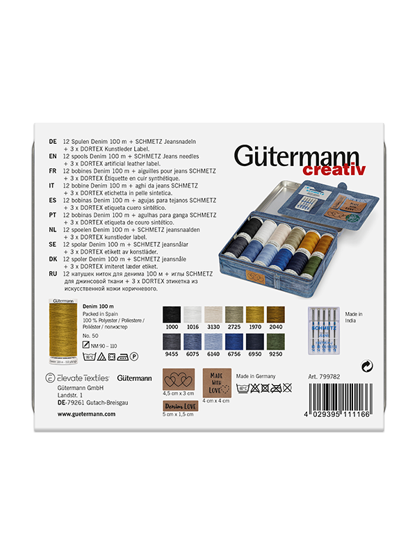 Gutermann - Denim Thread - Tin