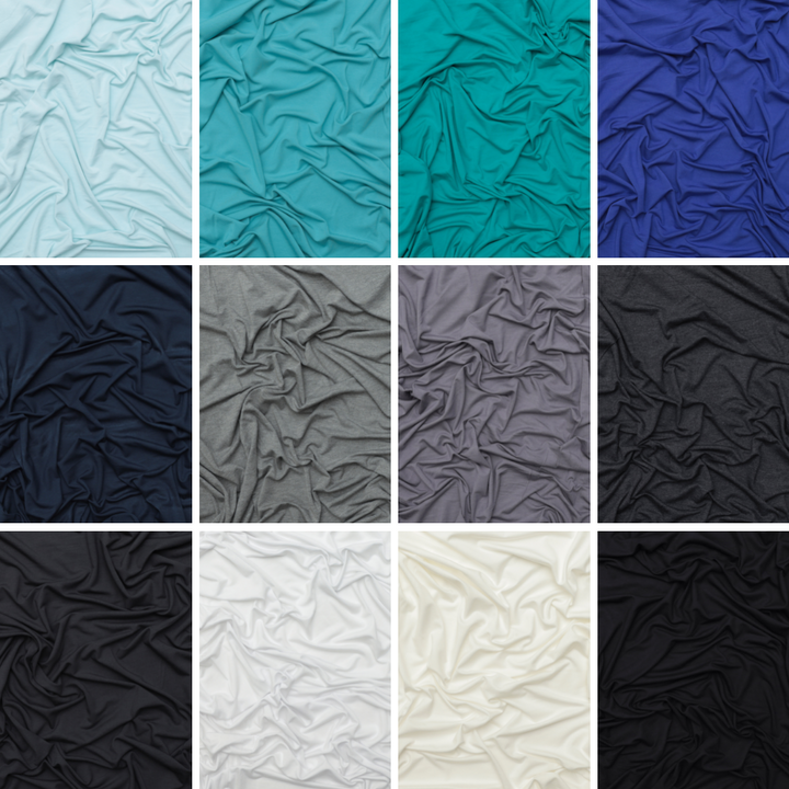 Bamboo - Knit - Solids - Assorted
