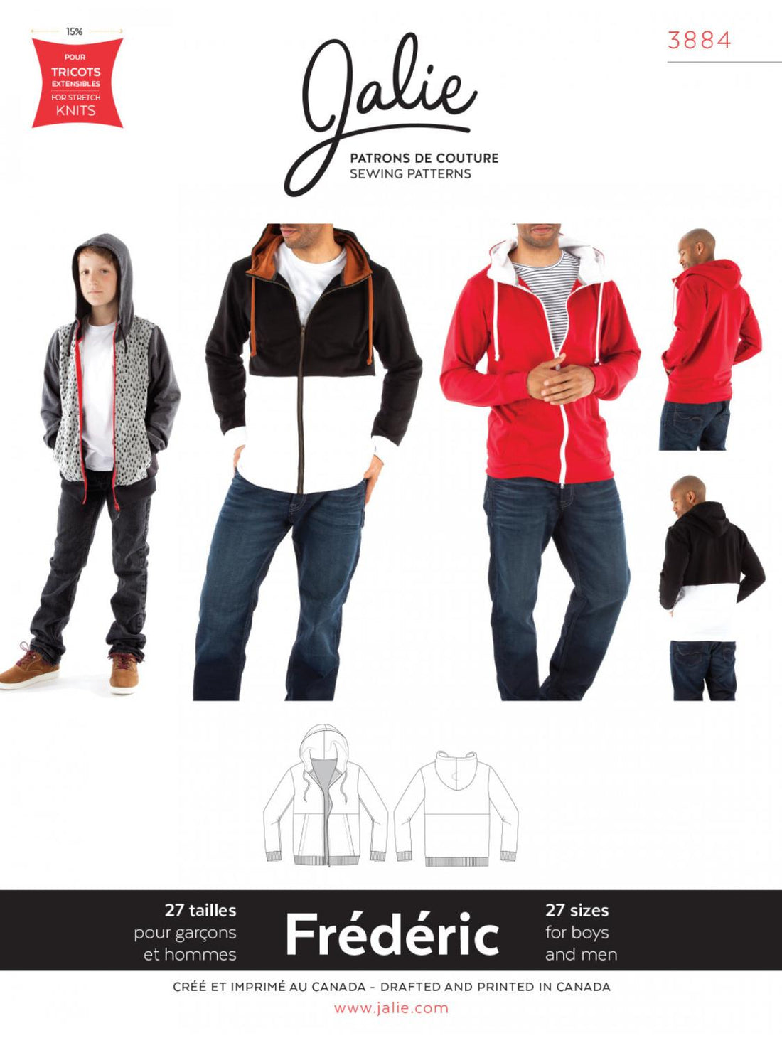 Jalie - Frederic Hoodie