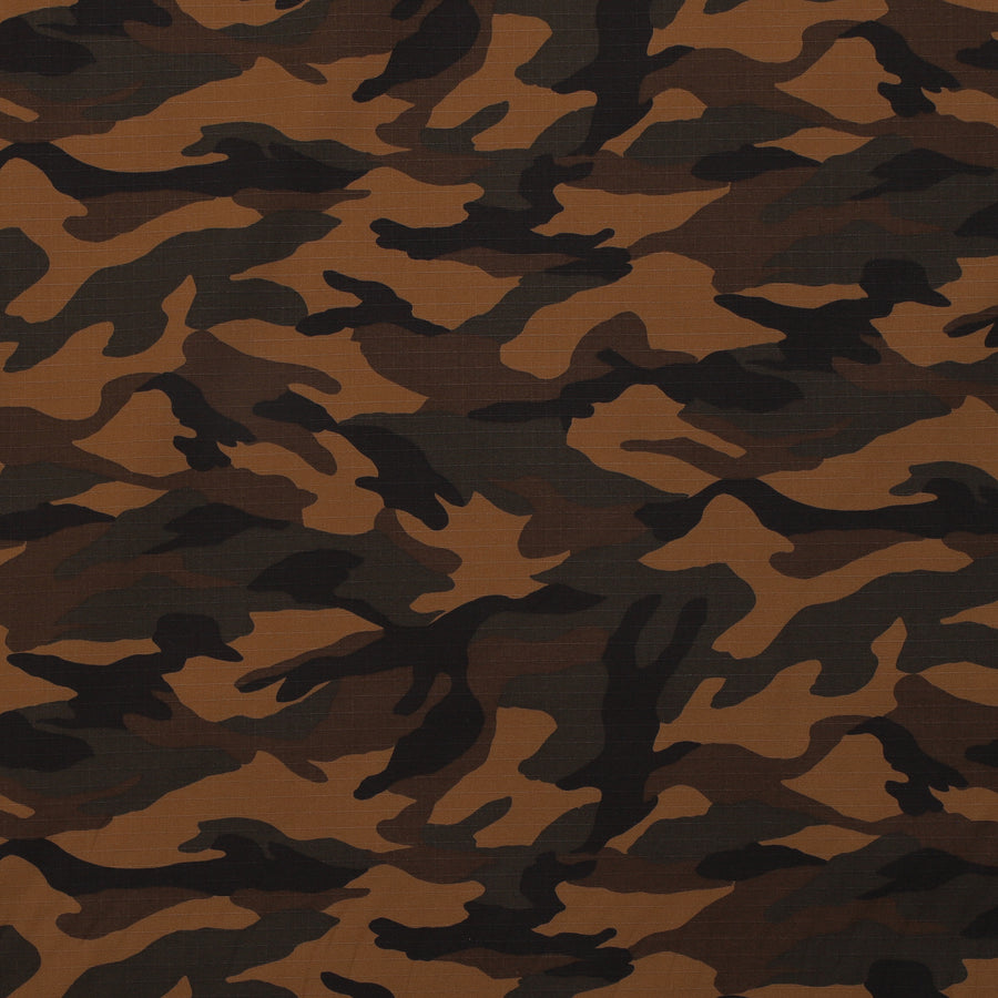 Cotton Ripstop - Camouflage - Earth