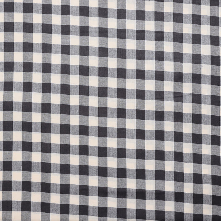 Moda - Cotton - Low Volume Woven - Large Check - Charcoal