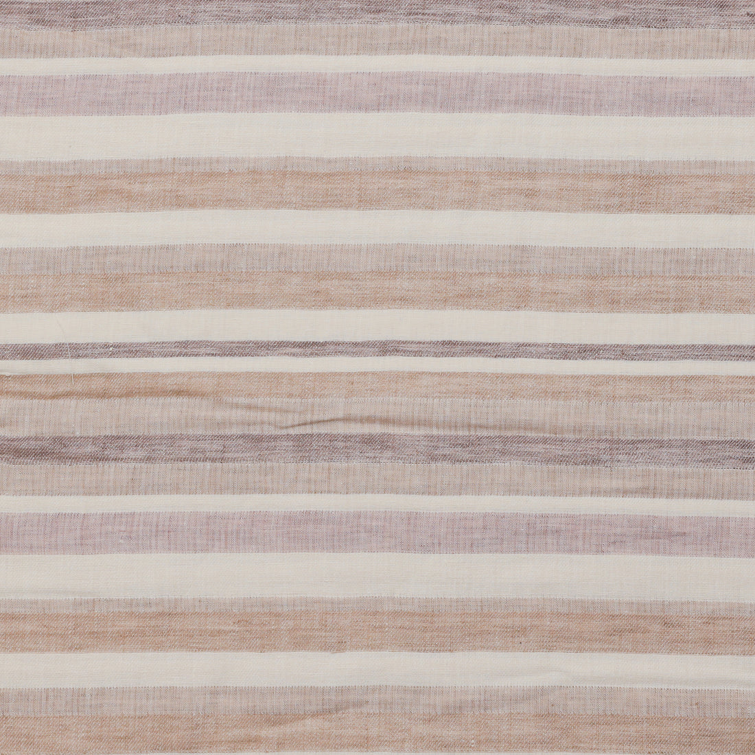 Linen Blend - Jacquard Stripe - Natural