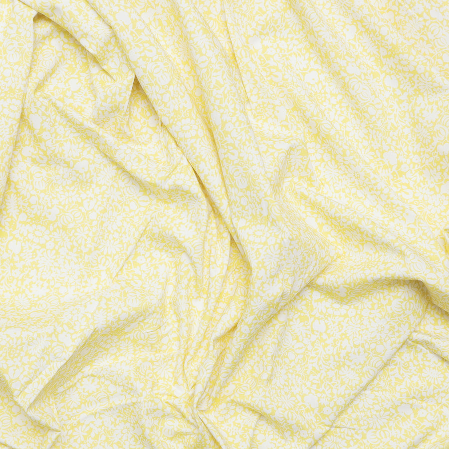 Cotton - Knit - Laguna Print - Lemon