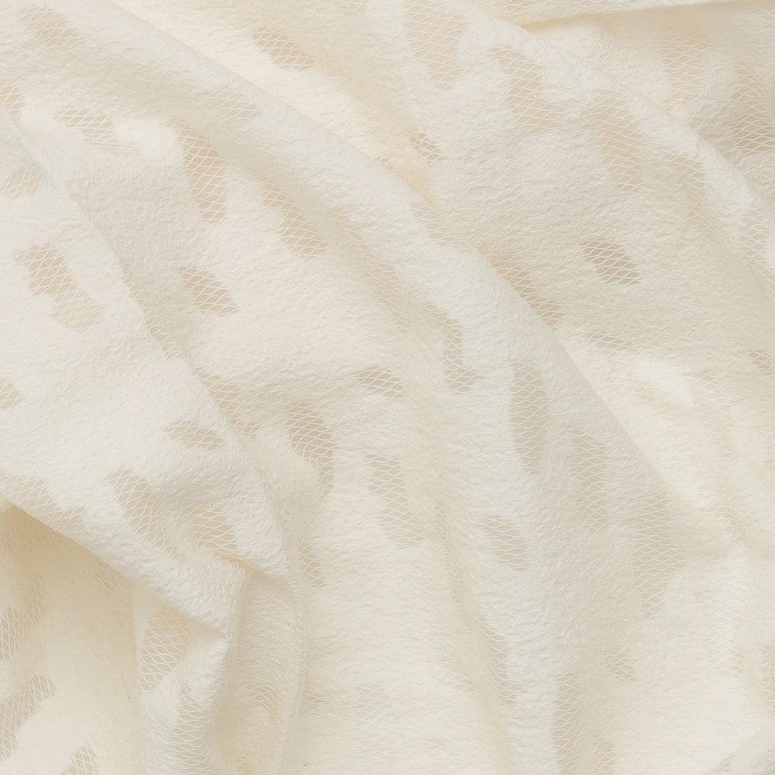 Cotton Blend - Jacquard - Ophelia - Ivory