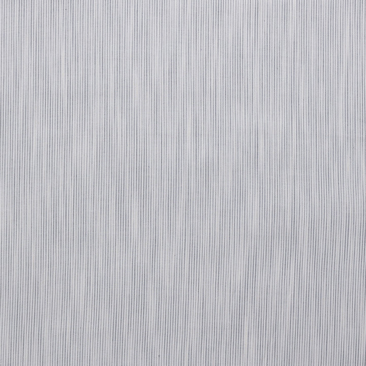 Stretch Ramie - Stripe - White Grey