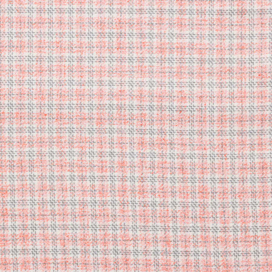 Rosewell Tweed - White Pink
