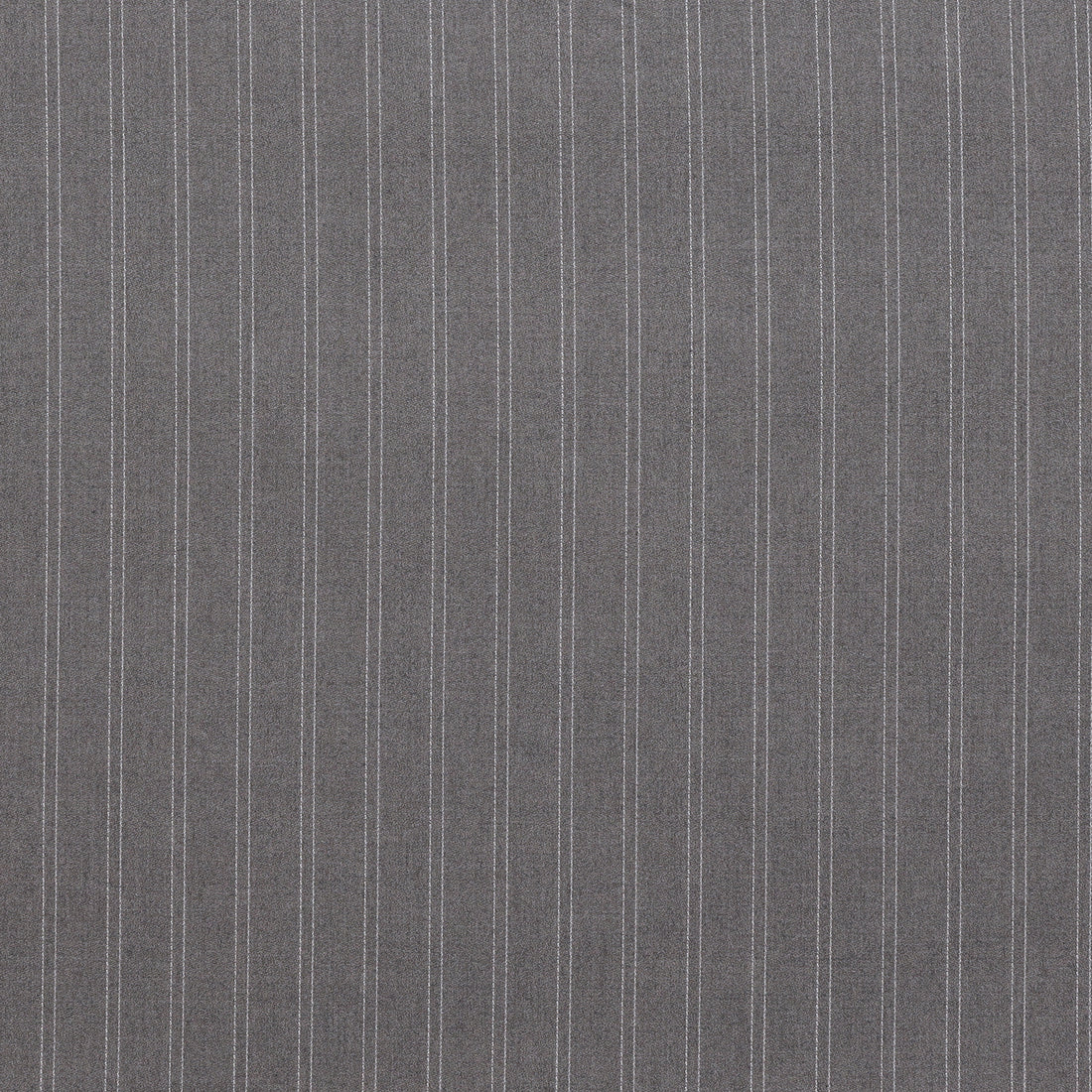 Viscose - Yarn Dye Stripe Suiting - Grey