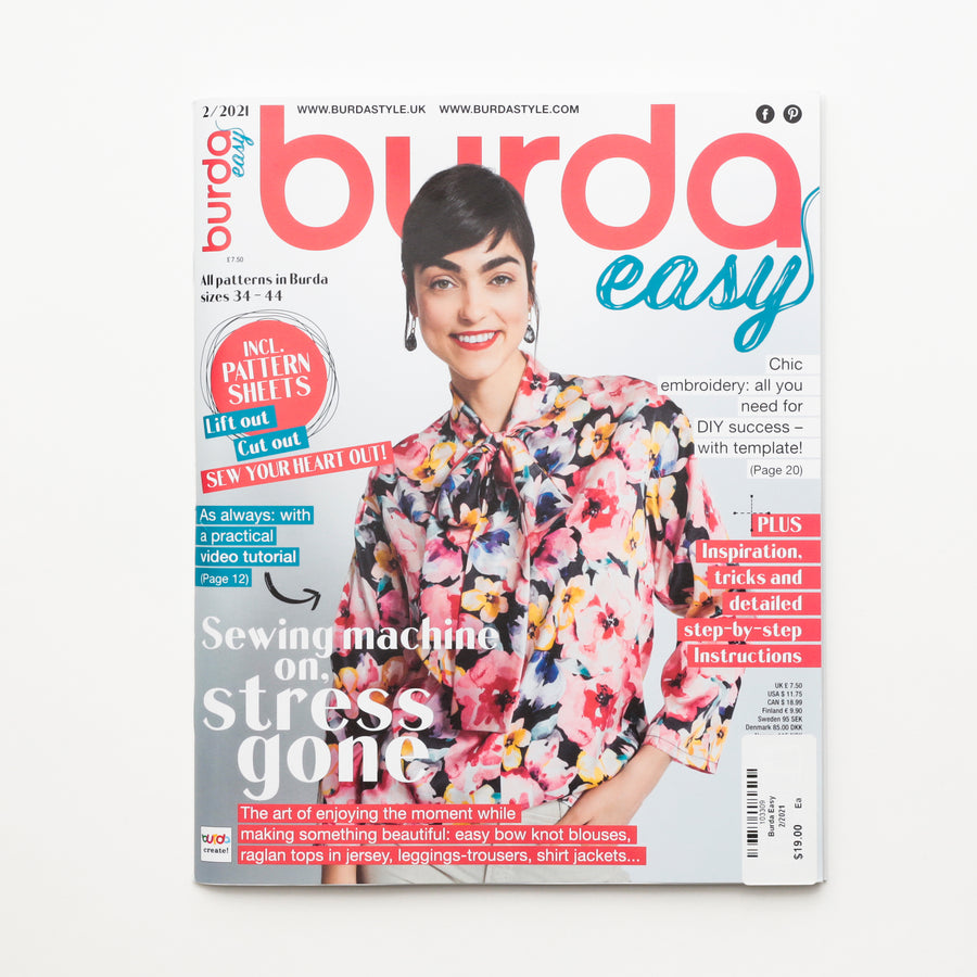 Burda Style Easy - Pattern Magazine - 2/2021