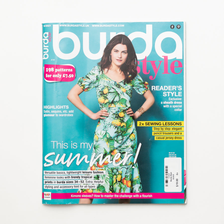 Burda Style - Pattern Magazine - 6/2021