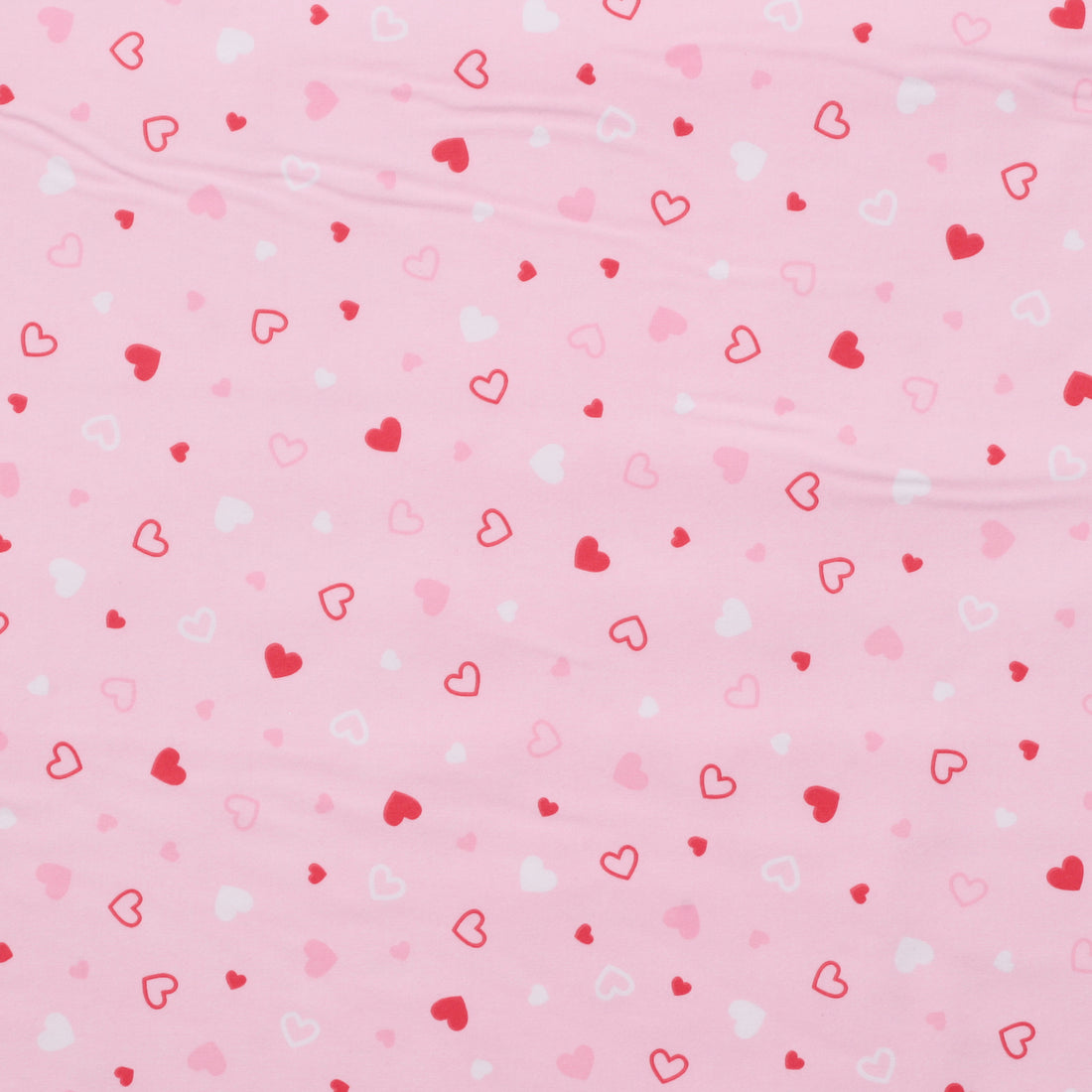 Cozy Cotton - Flannel - Hearts - Pink