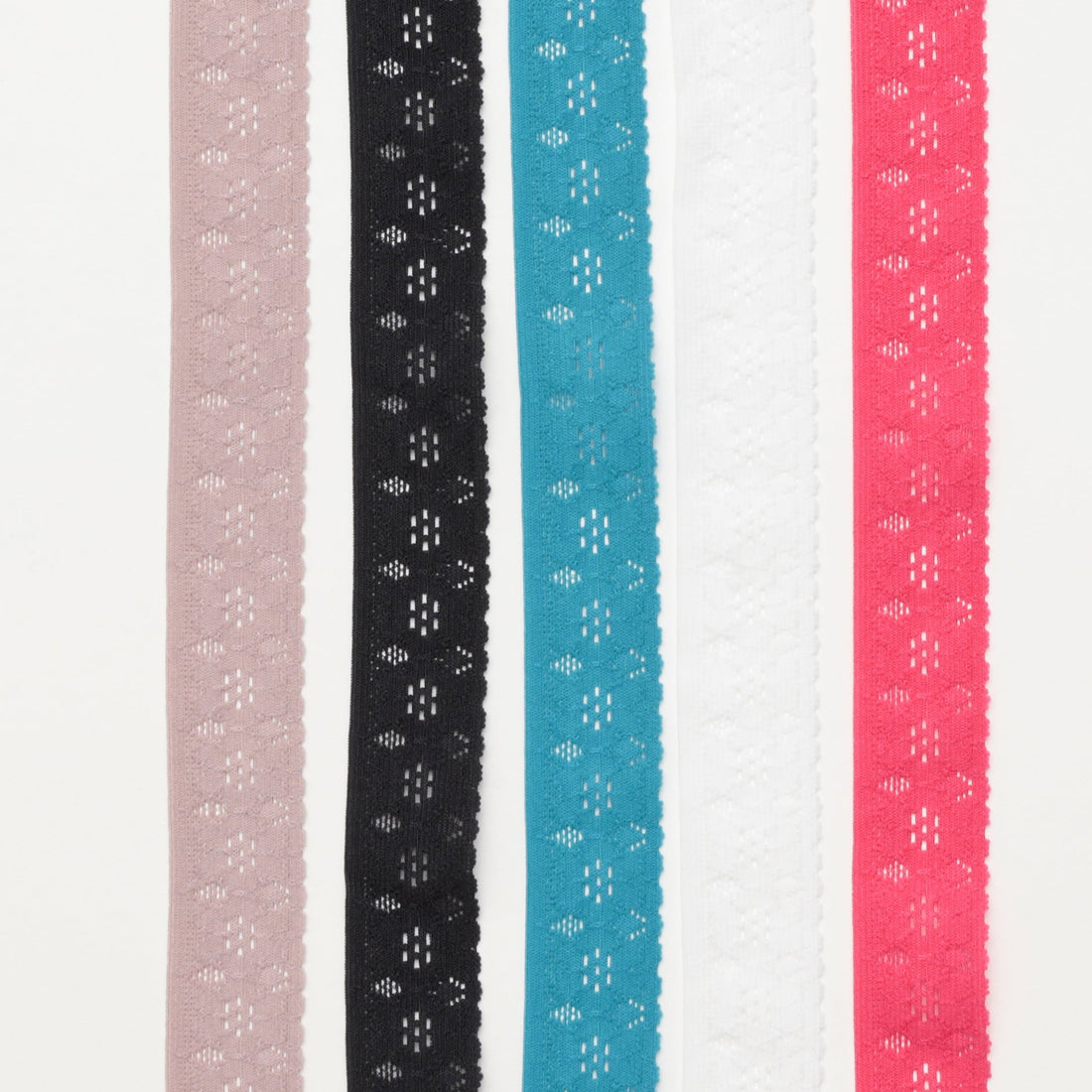 Stretch Lace Elastic - 24mm - Assorted