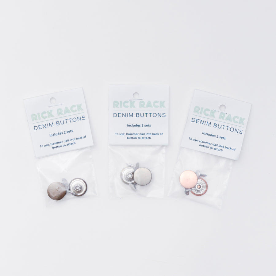 Jean Button - 17mm - 2 Sets - Assorted