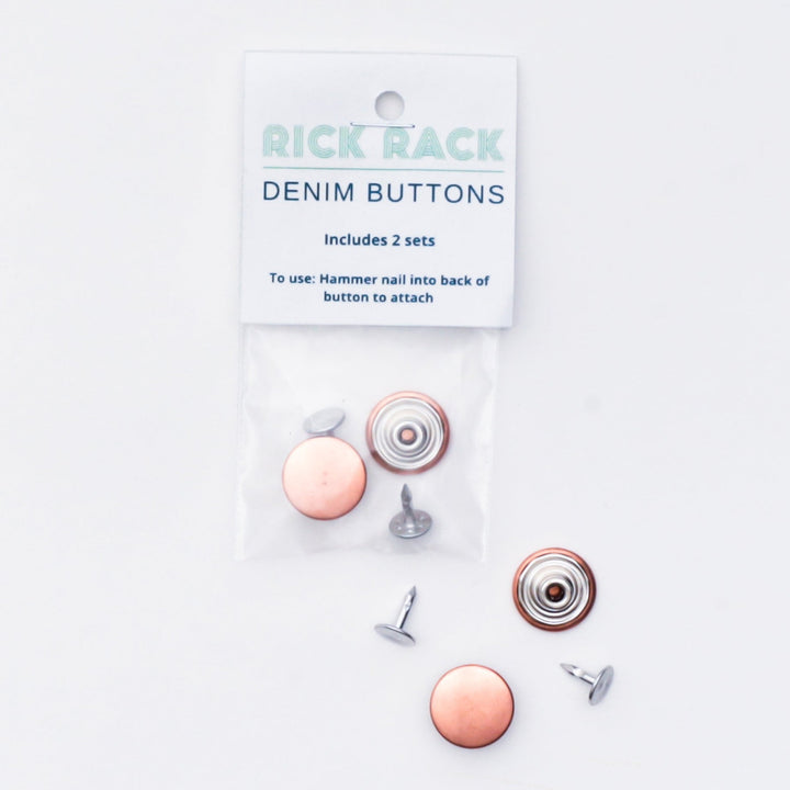 Jean Button - 17mm - 2 Sets - Assorted