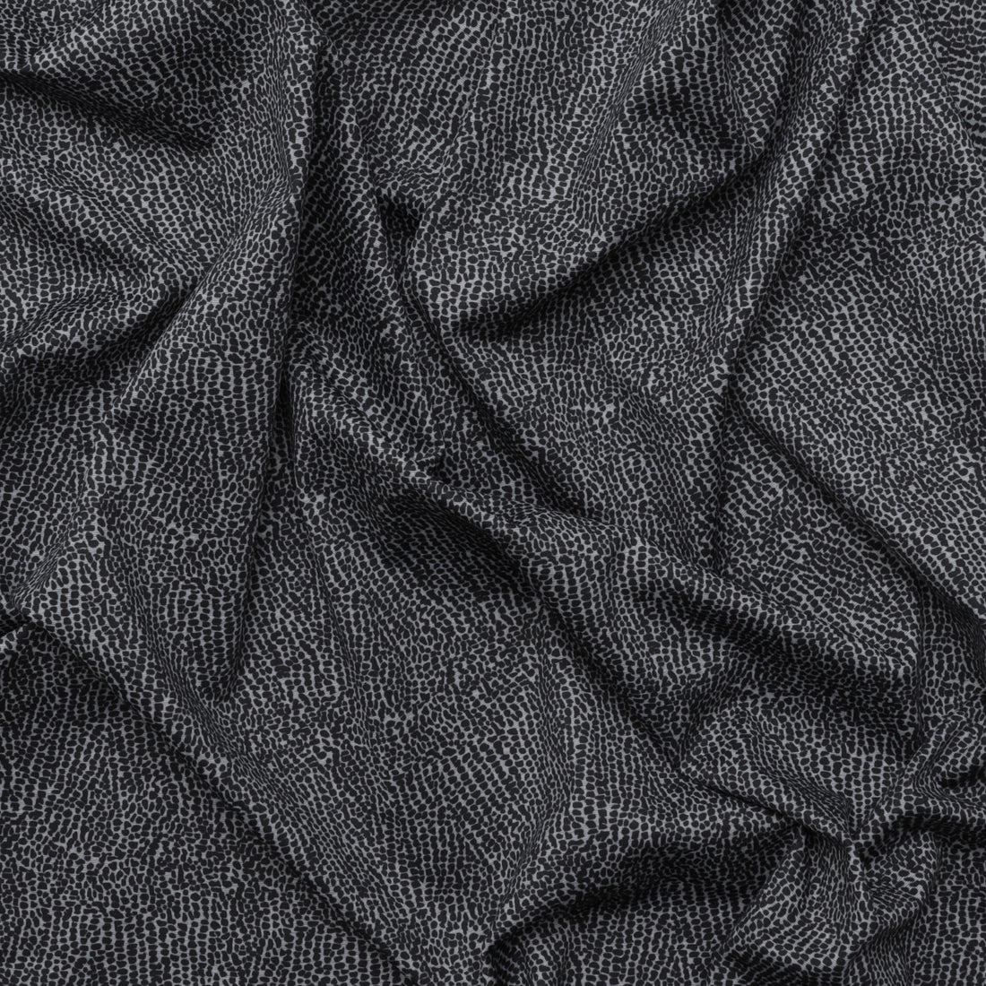 Rayon - Ponte Knit - Grey Black