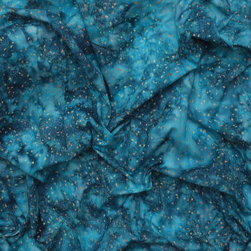 Cotton - Bali Batik - Diamond Confetti - Blueberry