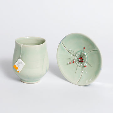 Local Artisan - Ceramic - Pin Plate + Cup