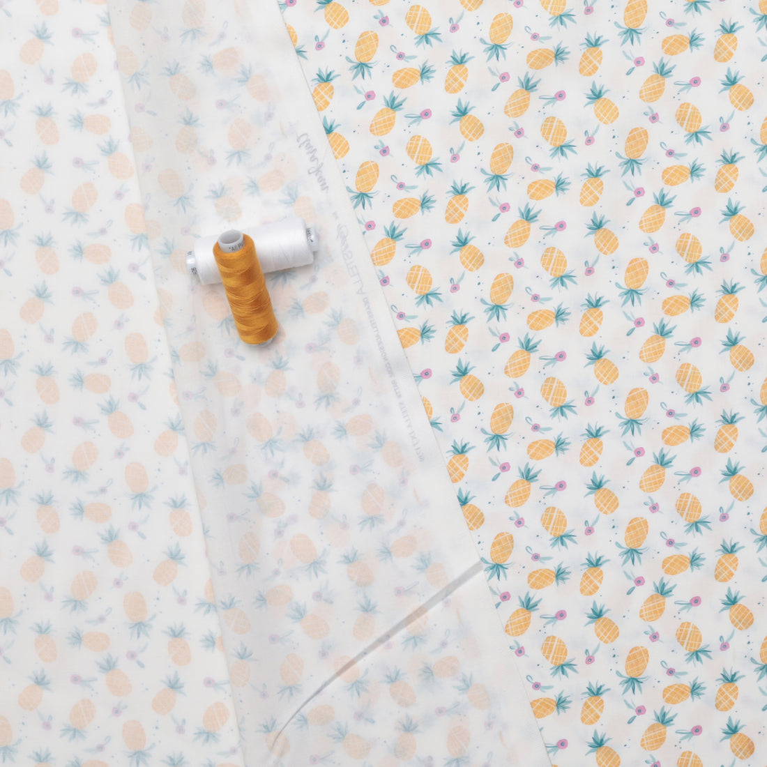 Dear Stella - Cotton - Summer Lovin - Pineapples