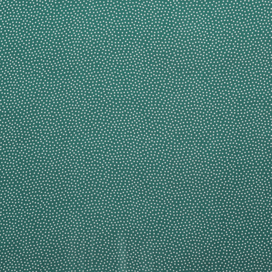 Lyocell - Sienna - Print - Polka Dot Green